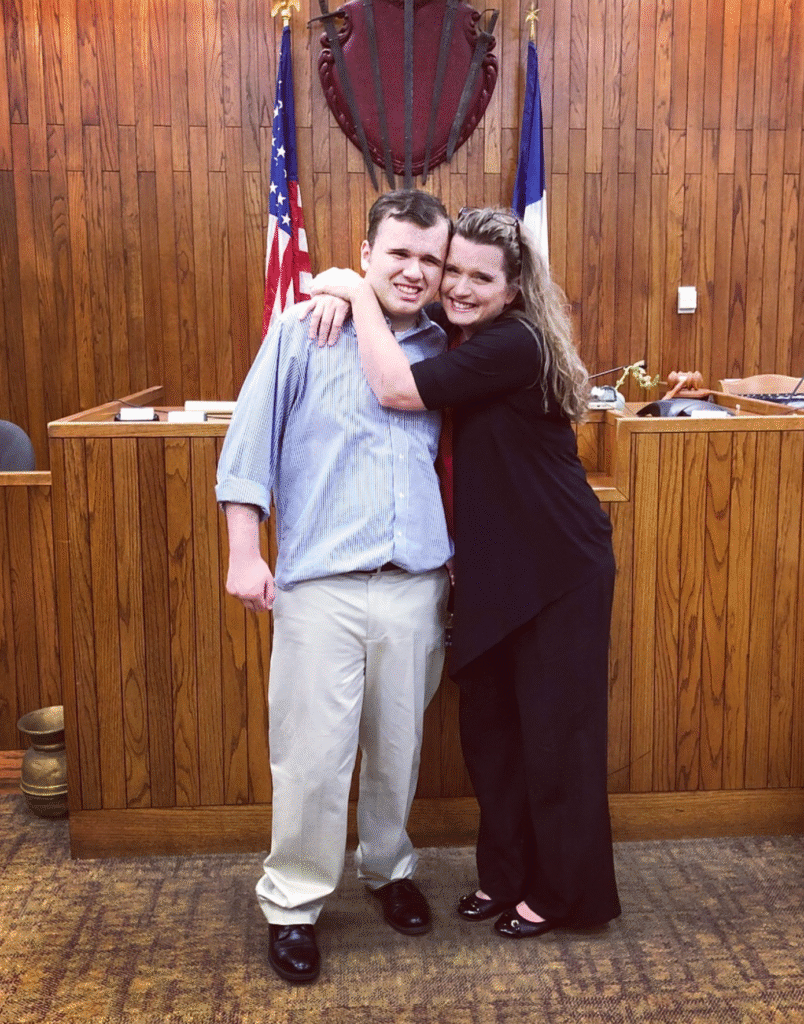The day I became his legal guardian.